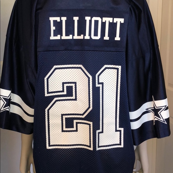 NWOT Dallas Cowboys Elliott Jersey - Picture 2 of 6